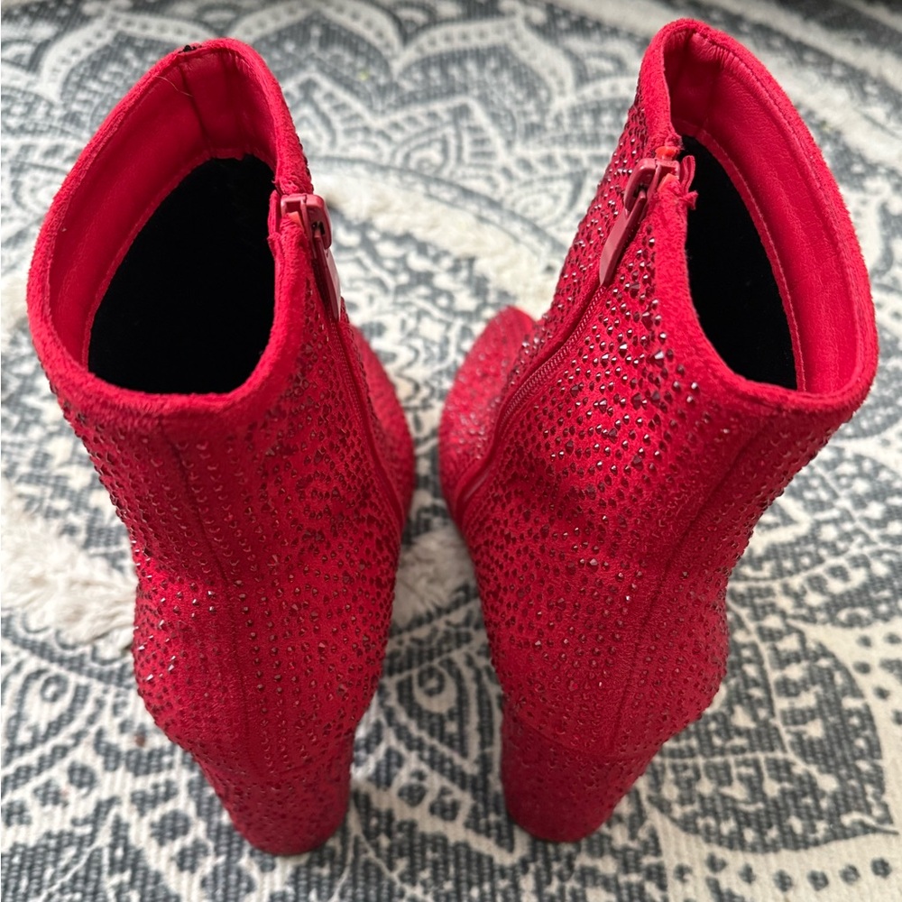Rhinestone Booties - Picture 3 of 6